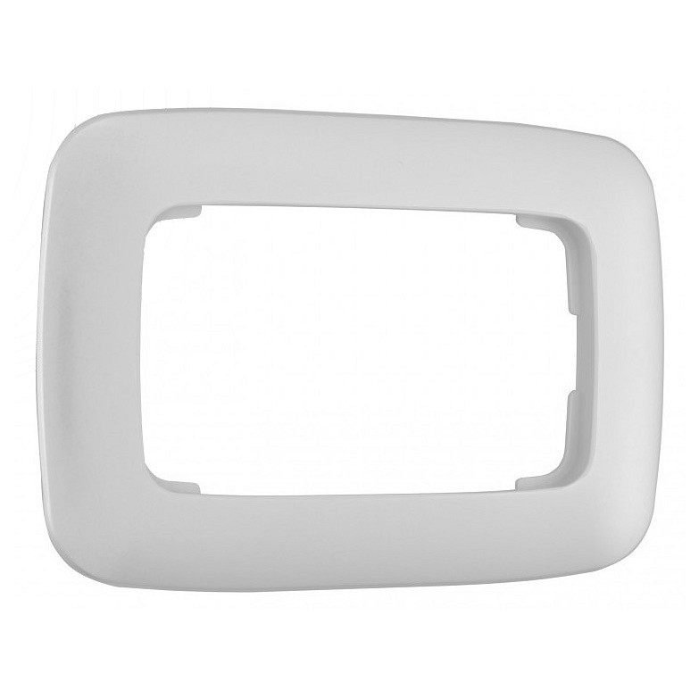 Рамка для двойной розетки arte milano am-505.05 505.05-double.silver